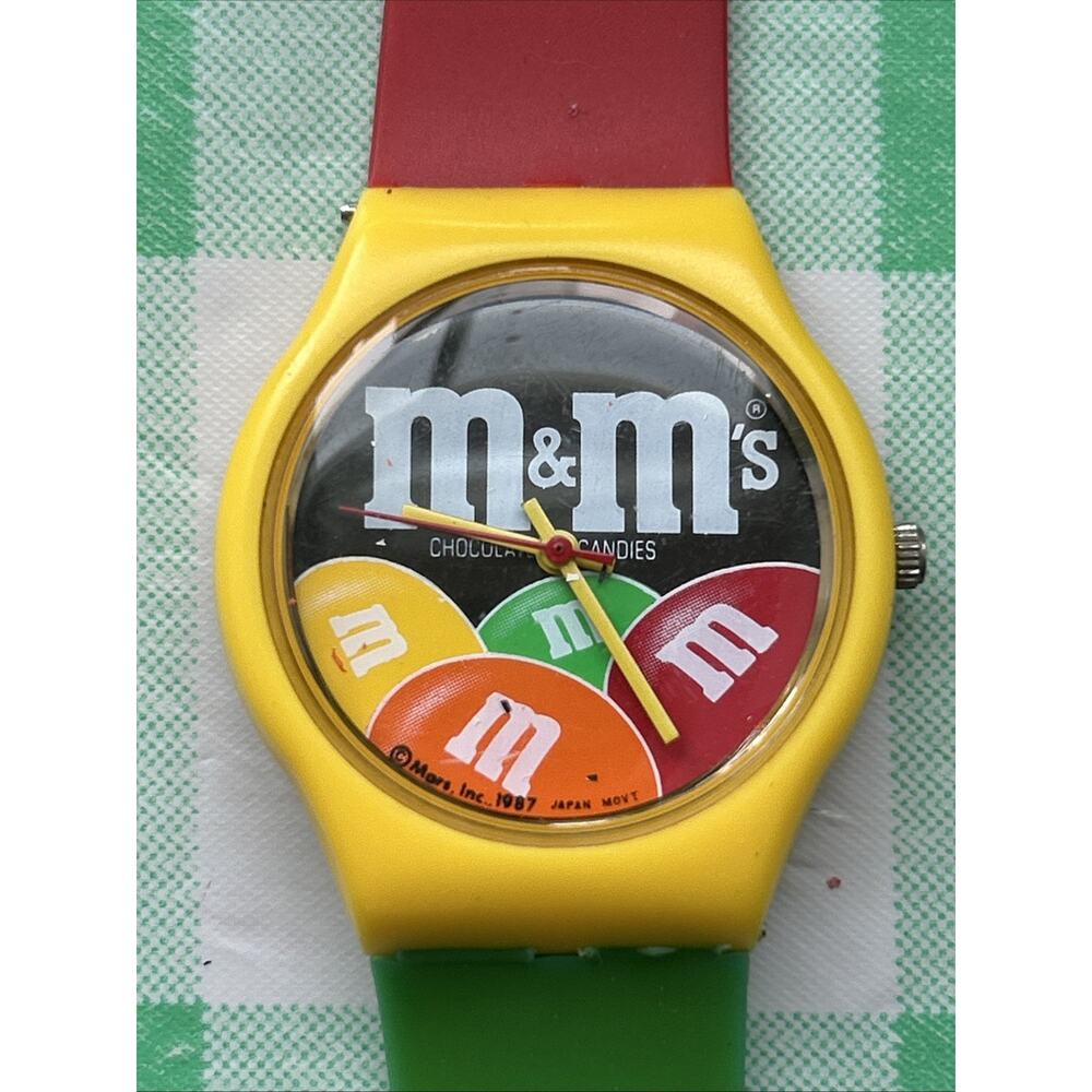 Vintage M&Ms Quartz Watch